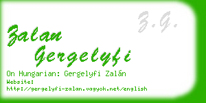 zalan gergelyfi business card