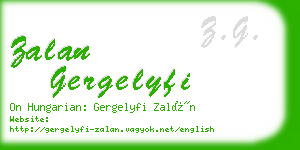 zalan gergelyfi business card